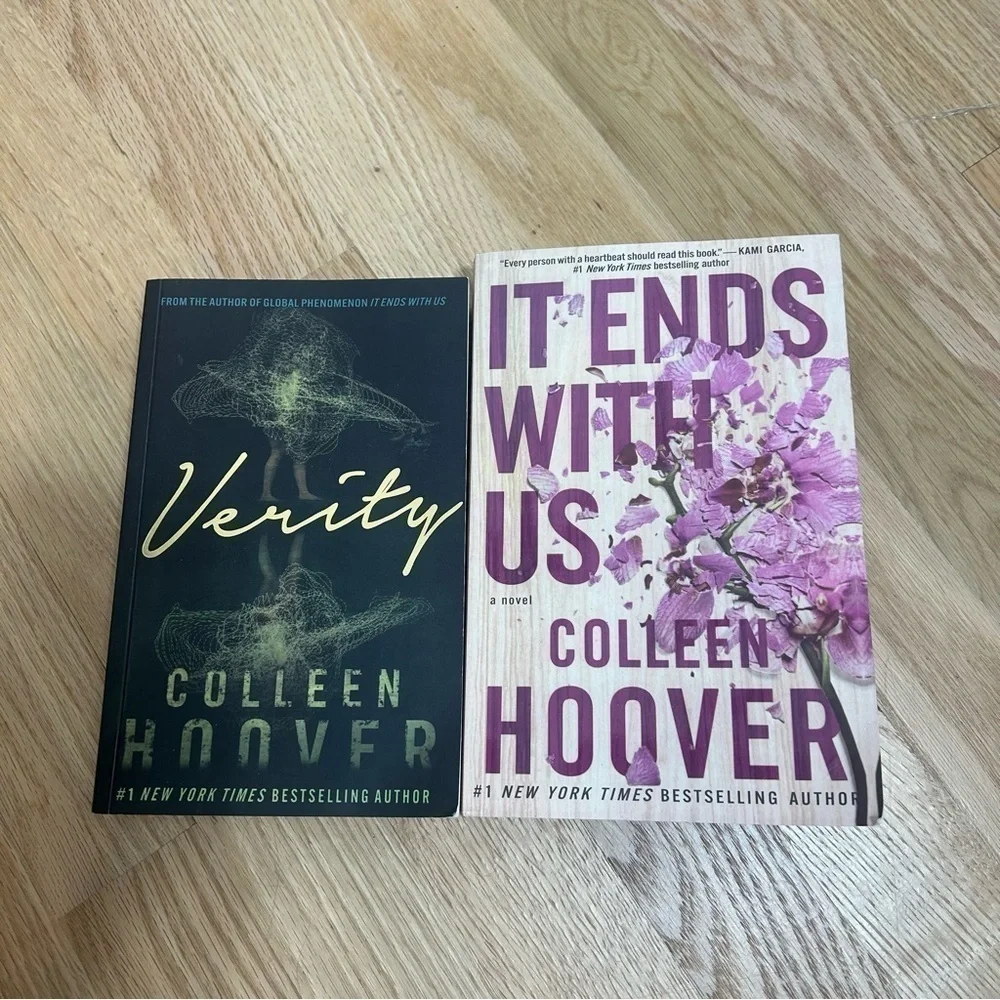 Colleen Hoover Book Bundle Verity It Ends With Us Paperback